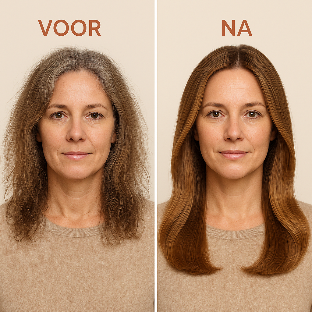 Voor en na SalonGlans — droge punten voorbij