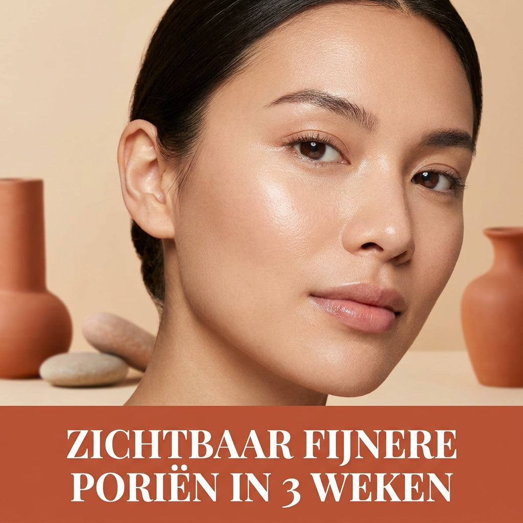 Zichtbaar fijnere porieen in 3 weken
