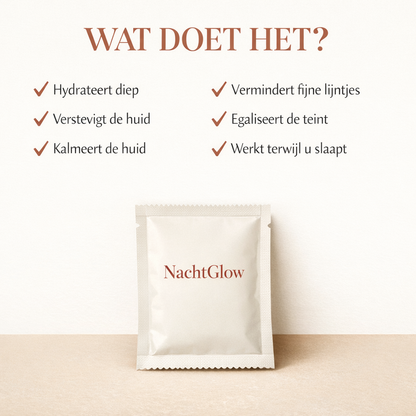 Wat doet het NachtGlow Collageen Masker